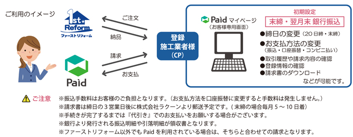 Paid掛払いサービス